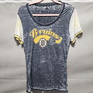 Knights Apparel Gray Boston Bruins T-Shirt